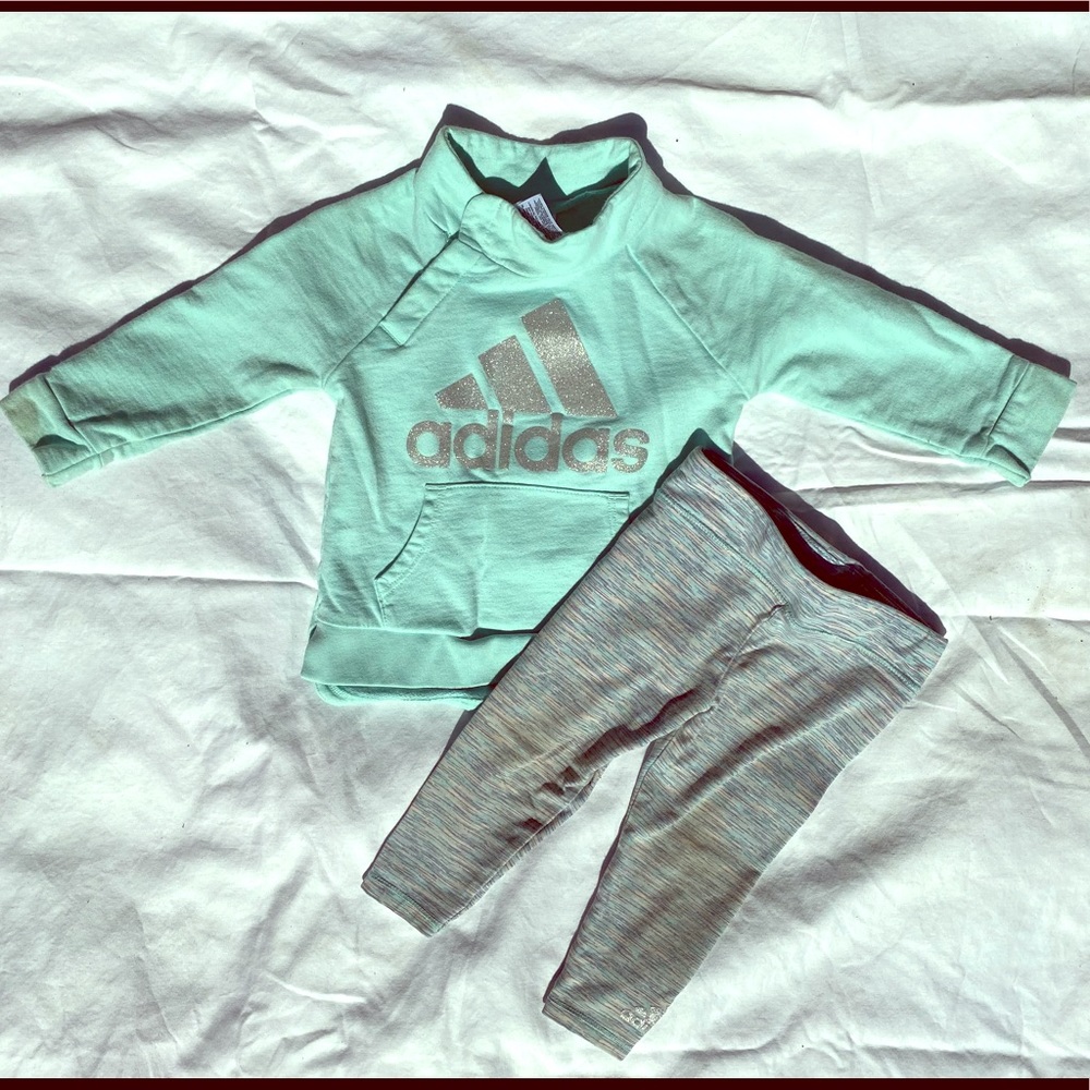 Adidas Baby Girls Track Suit